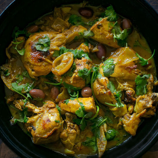 Preserved Lemon Chicken Tagine