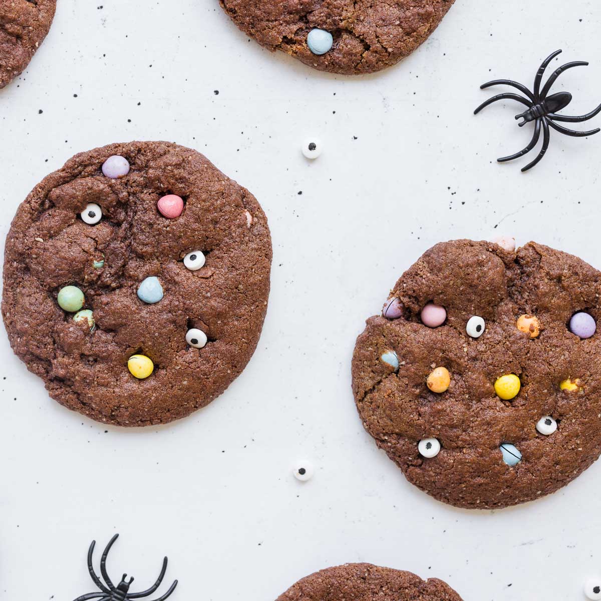 Vegan Protein Monster Mash Cookies