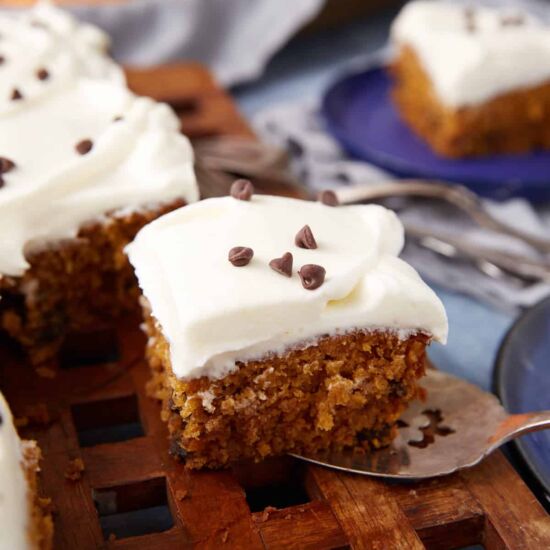 Pumpkin Chocolate Chip Cake
