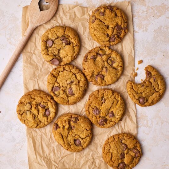 Pumpkin Chocolate Chip Cookies