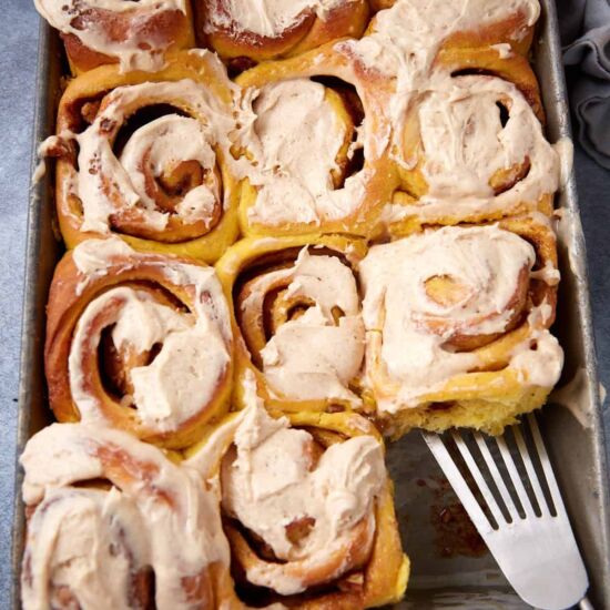 Pumpkin Cinnamon Rolls