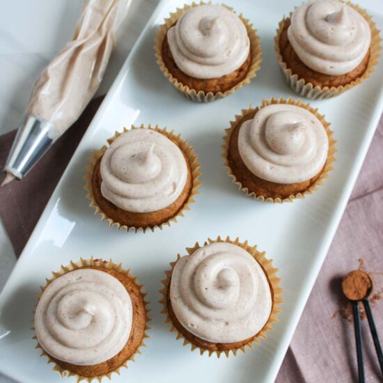 Spiced Pumpkin Cupcakes