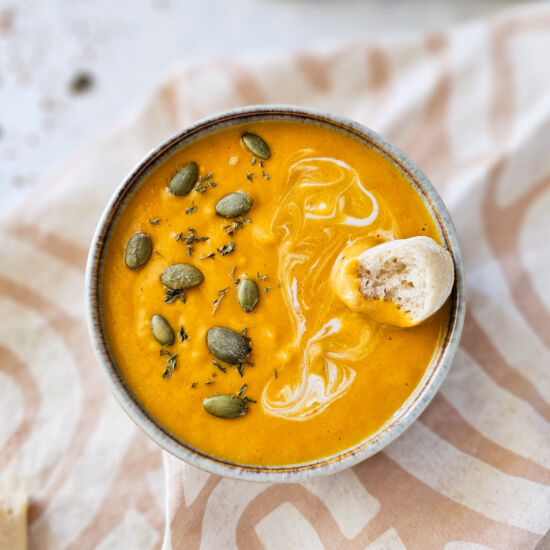 Creamy Pumpkin Papaya Bisque