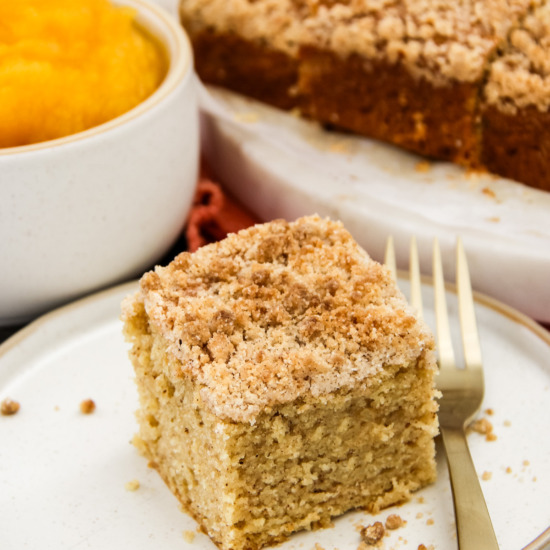 Pumpkin Spice Coffee Cake