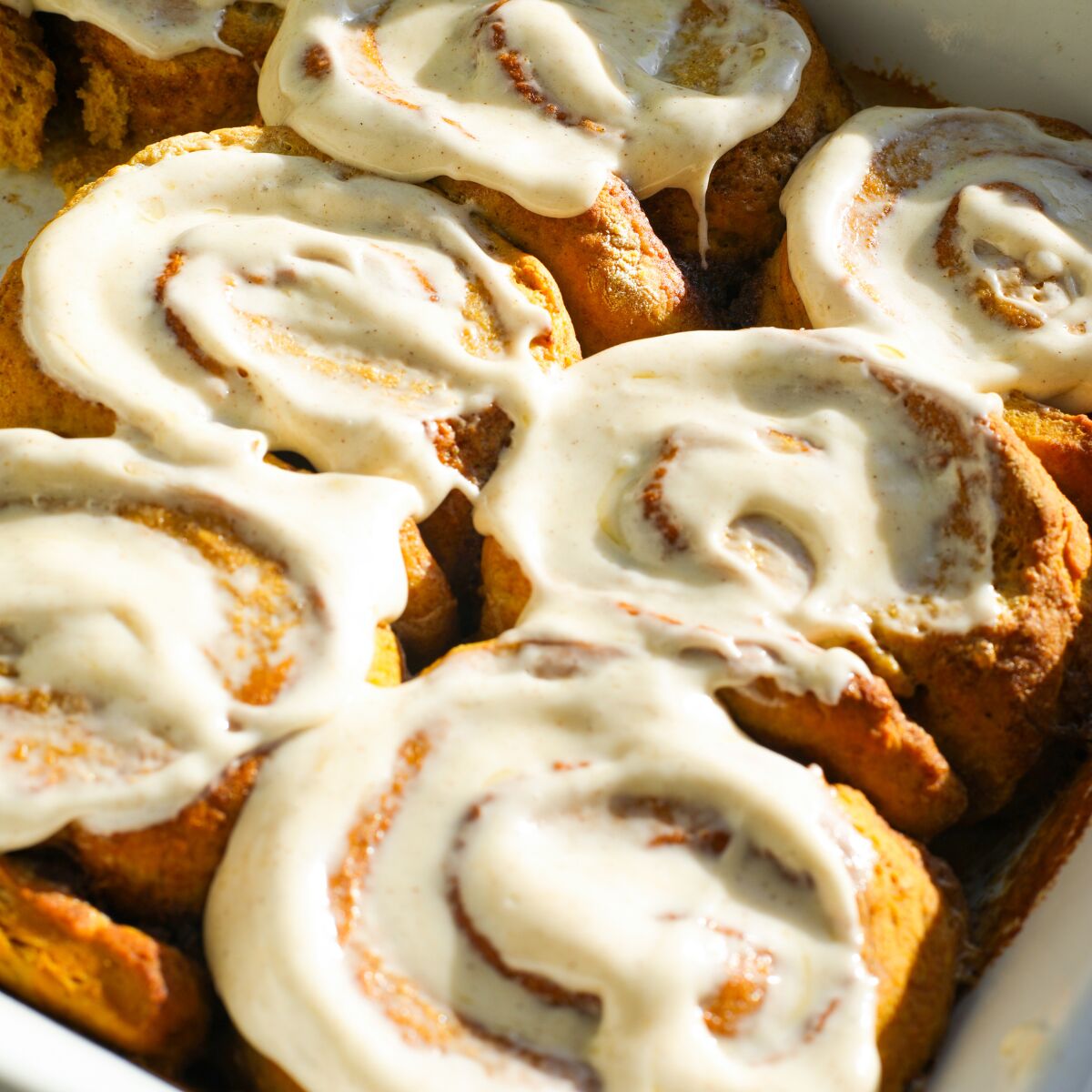 Pumpkin Cinnamon Rolls