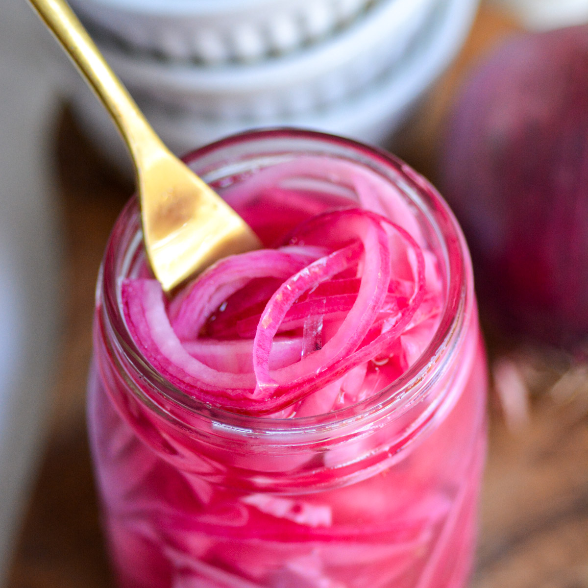 Quick Pickled Red Onions