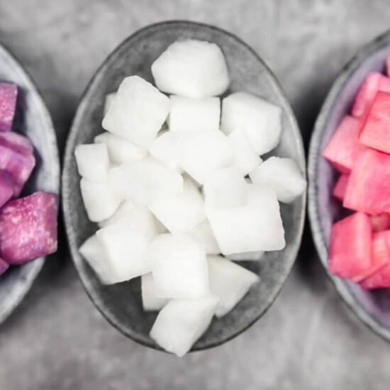 Sugar Free Rainbow Pickled Daikon