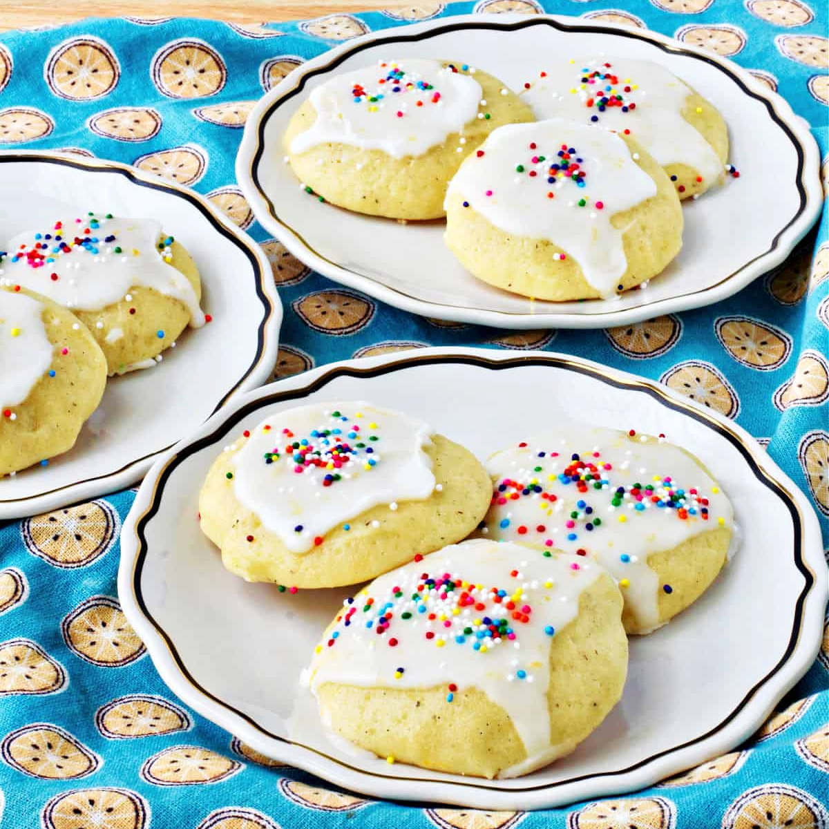 Tangerine Ricotta Cookies