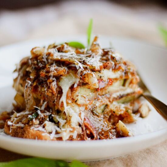 Roasted Zucchini Casserole