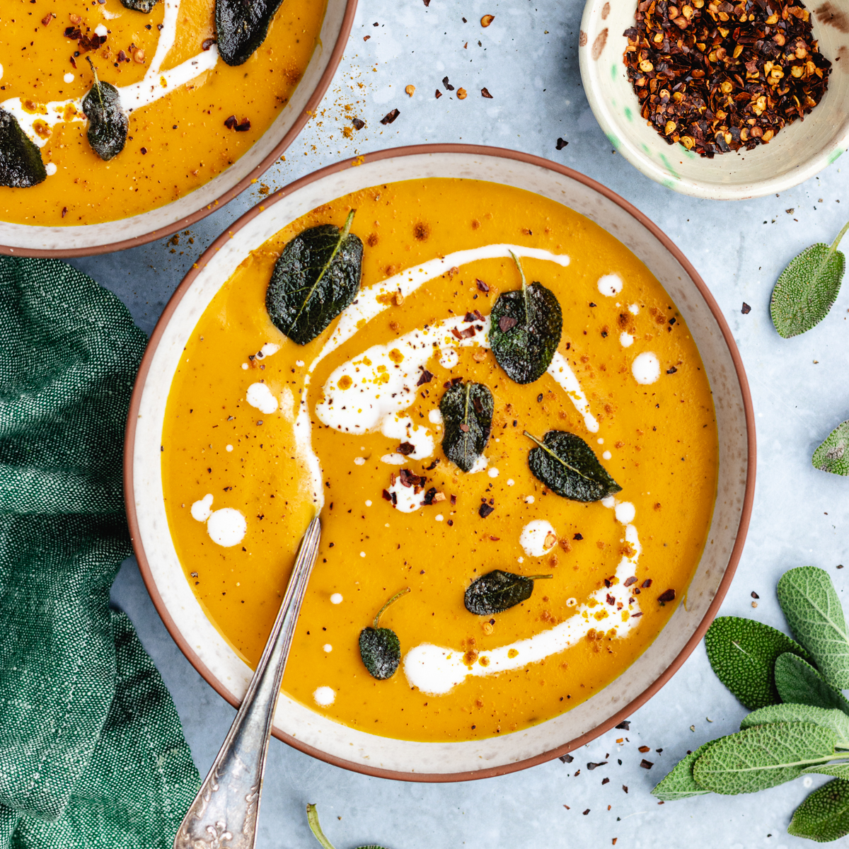 Butternut Squash and Carrot soup