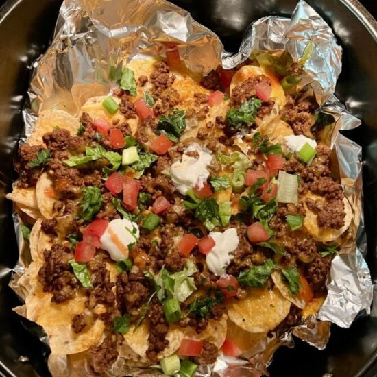 Air Fryer Nachos