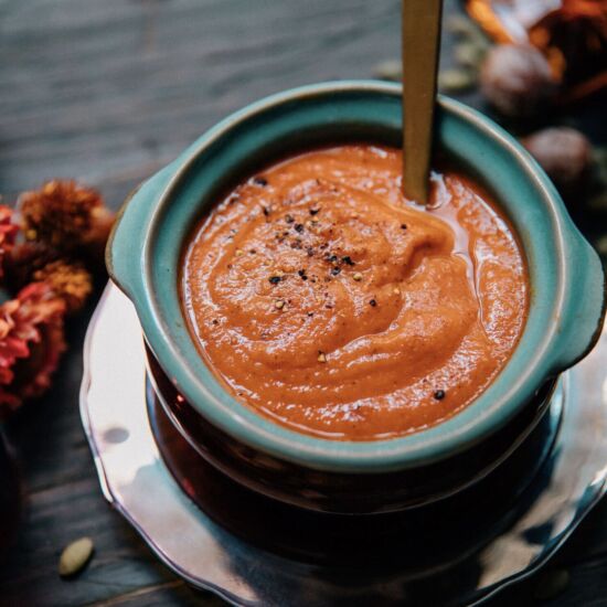 Creamy Pumpkin Tomato Soup
