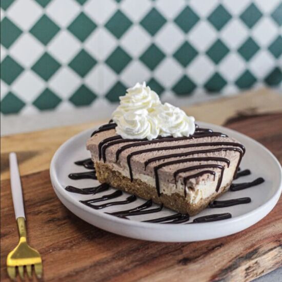 PB & Chocolate Cheesecake Bars