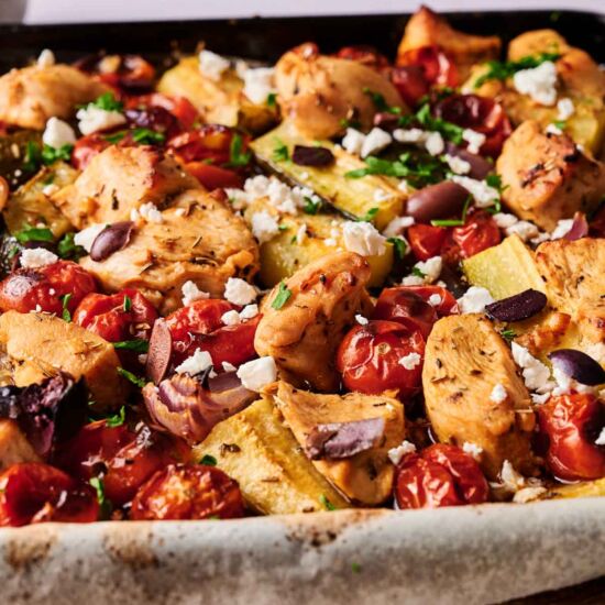 Easy Greek Sheet Pan Chicken