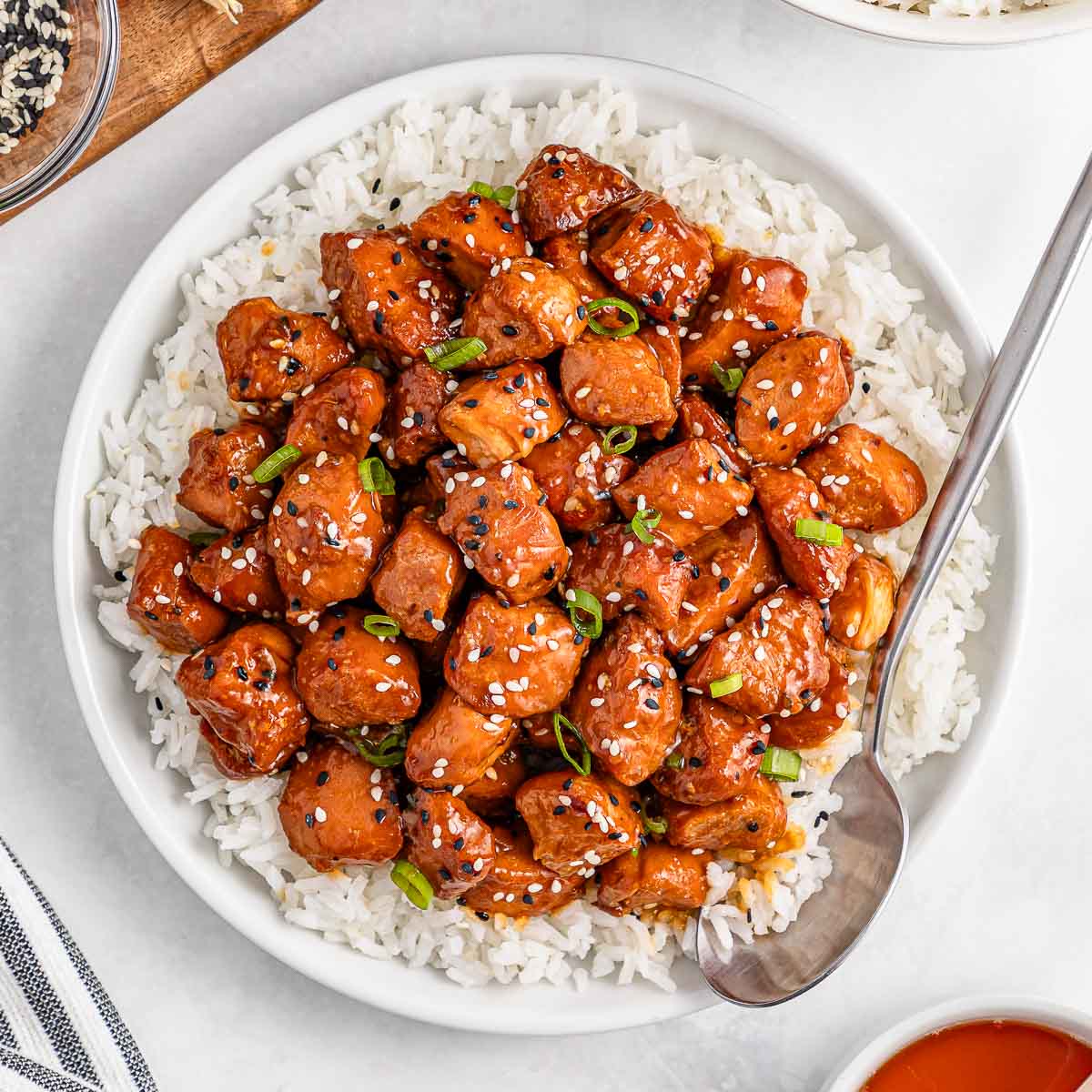 Slow Cooker Honey Garlic Chicken
