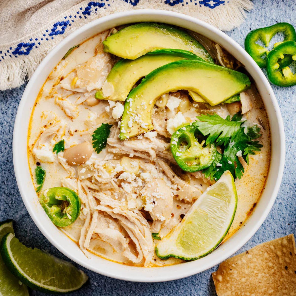 Slow Cooker White Chicken Chili