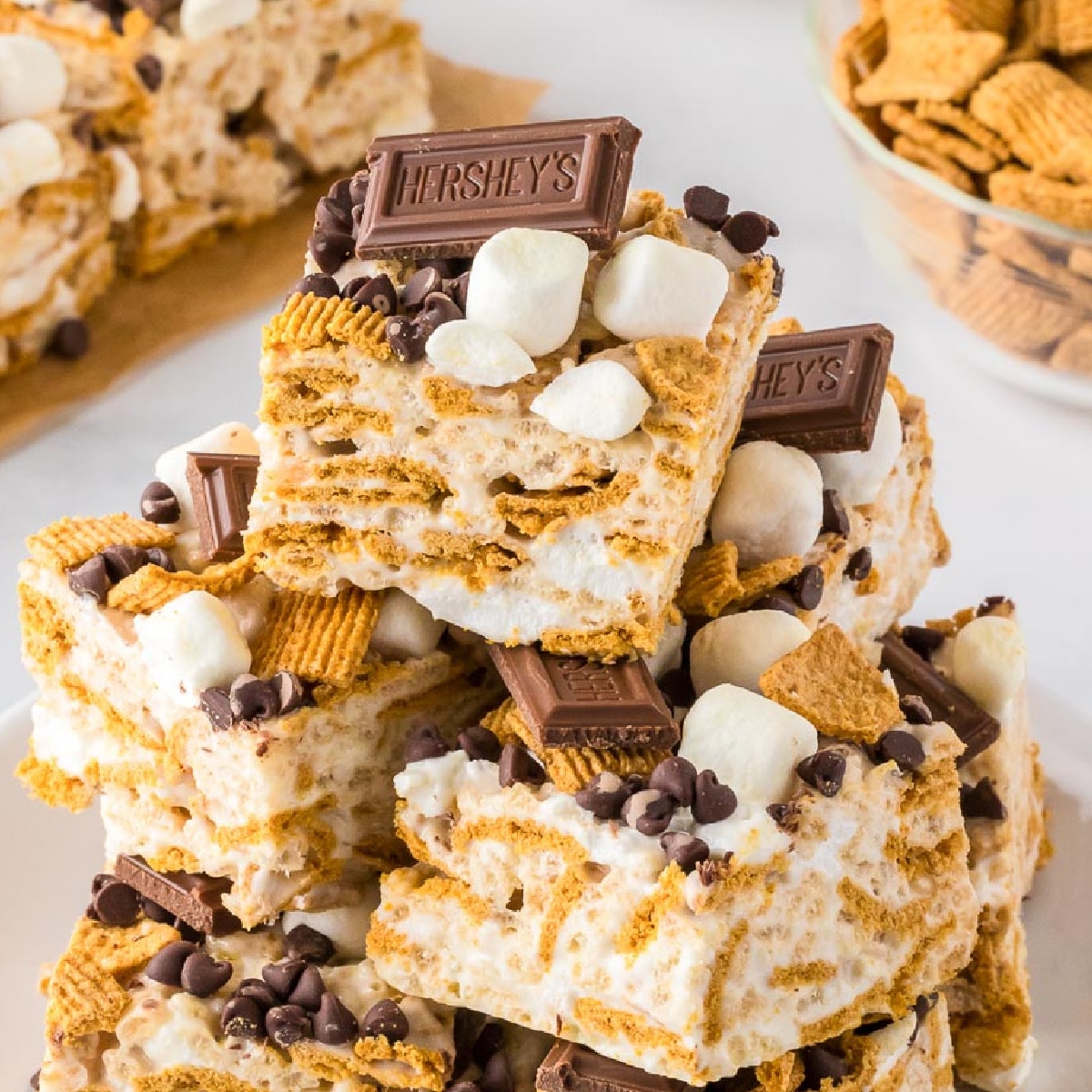 S’mores Rice Krispies Treats