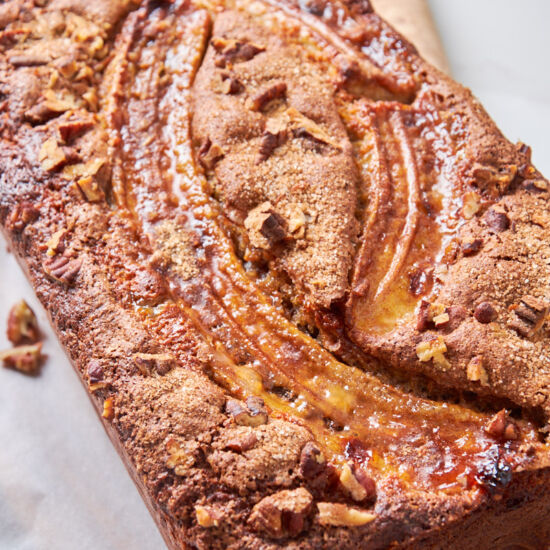 Sourdough Protein Banana Nut Bread