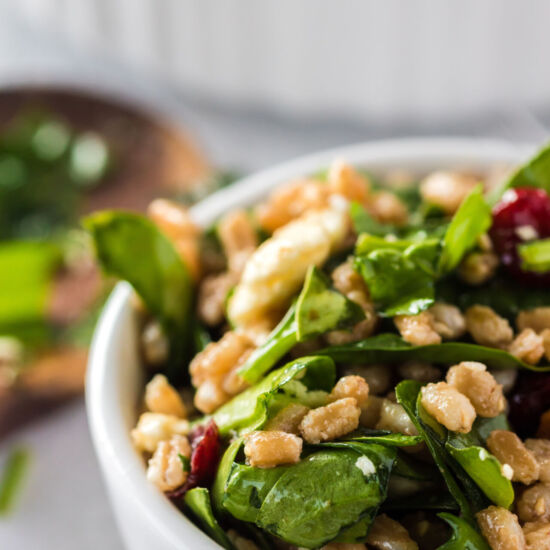 Farro Salad with Cranberries