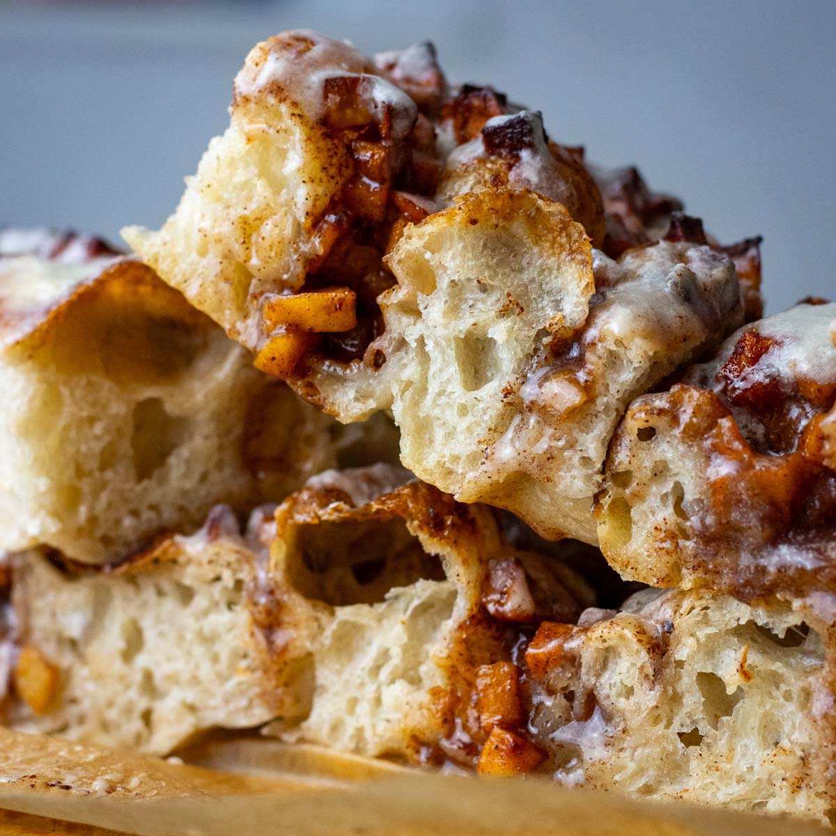 Cinnamon Apple Sourdough Focaccia