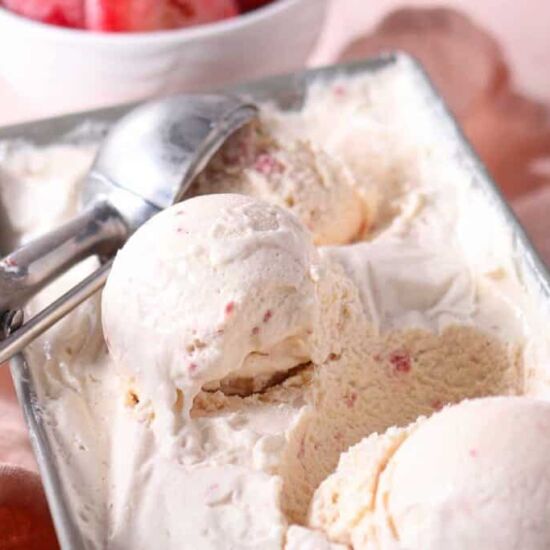 Sugar-Free Strawberry Ice Cream
