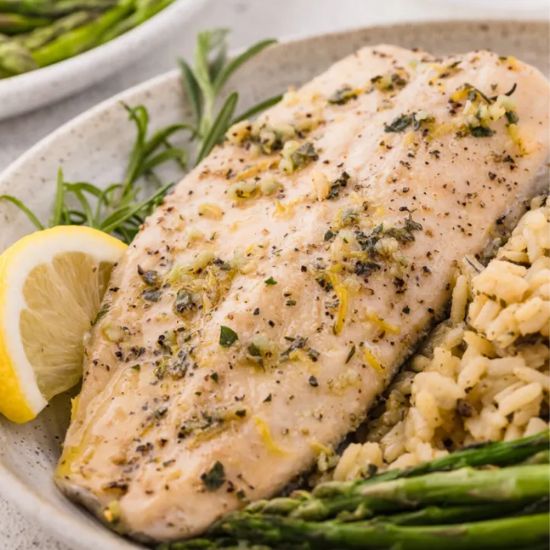 Baked Rainbow Trout Fillet