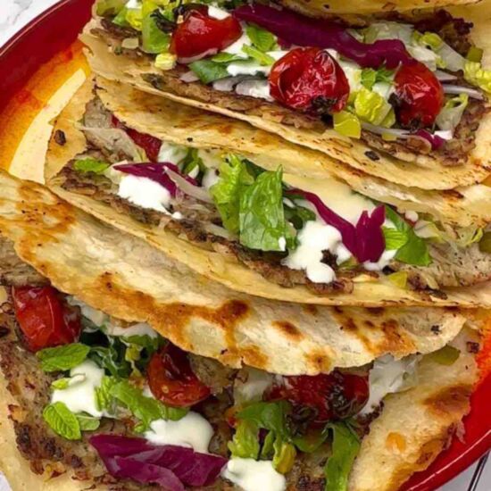 Turkish Turkey Kefta Tacos
