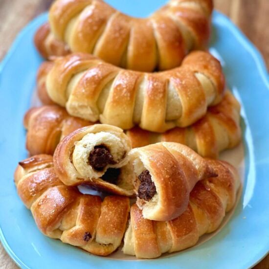 Soft Jam-Filled Romanian Rolls