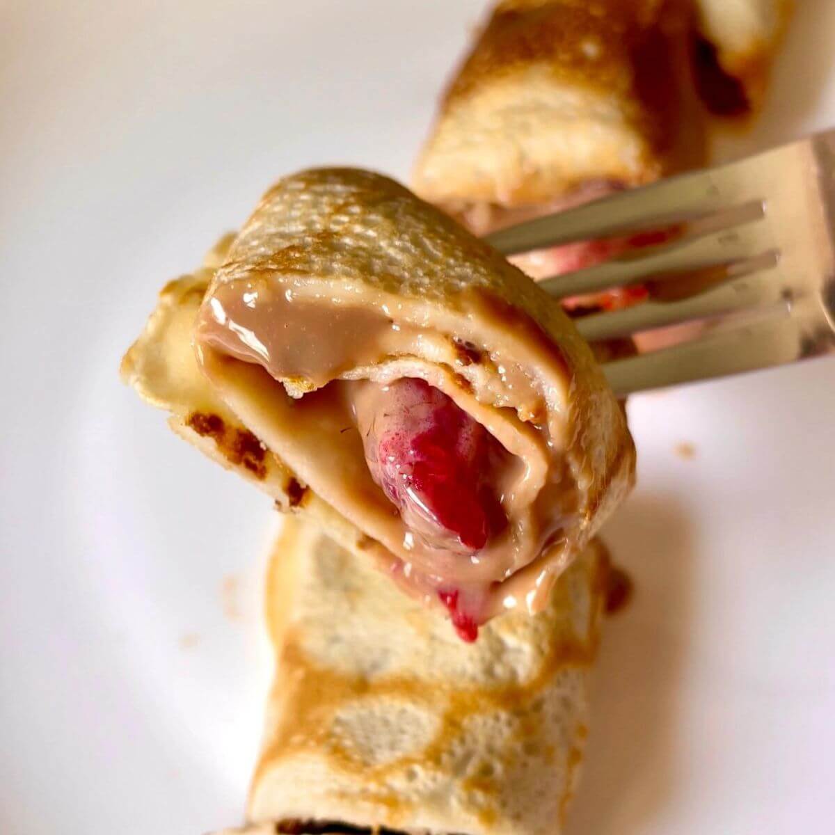 Raspberry Chocolate Crêpes