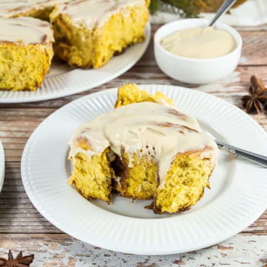 Pumpkin Cinnamon Rolls