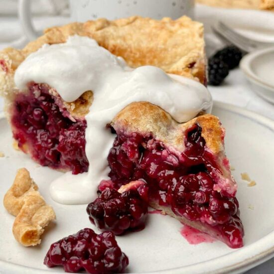 Vegan Blackberry Pie