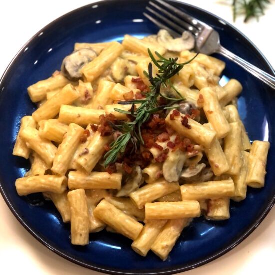 Creamy Acorn Squash Pasta