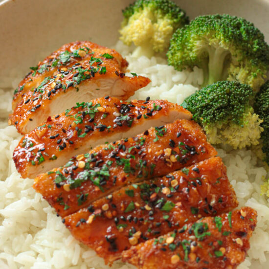 Air Fryer Honey Chili Chicken