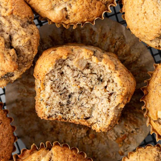 Apple Banana Muffins