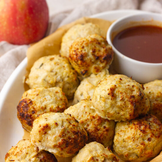 Apple Chicken Meatballs