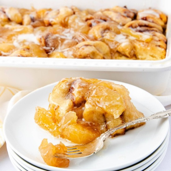 Apple Pie Filled Cinnamon Rolls