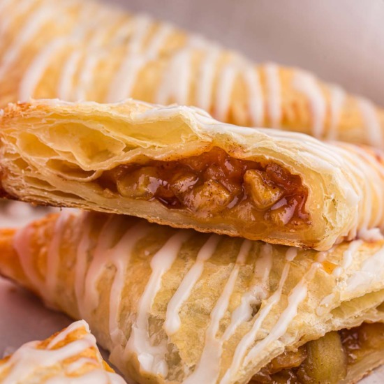 Apple Turnovers from Puff Pastry