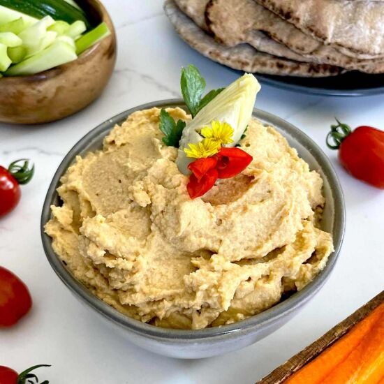 Artichoke Hummus with White Miso