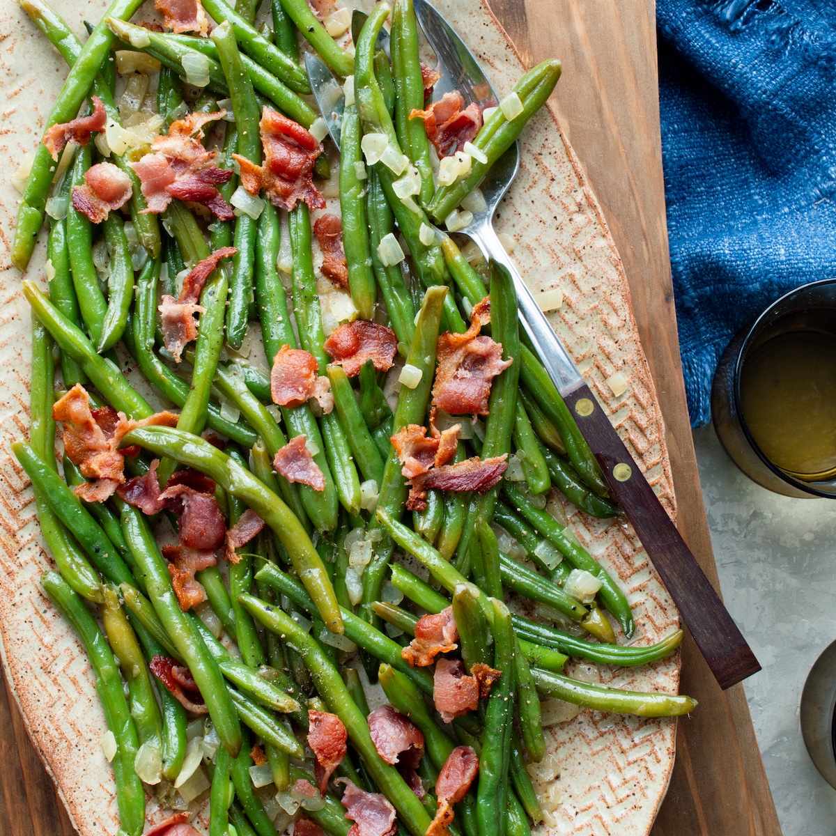 Southern Green Beans with Bacon
