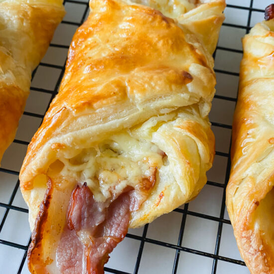 Cheese and Bacon Turnover