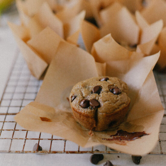 Banana Chocolate Chip Muffins