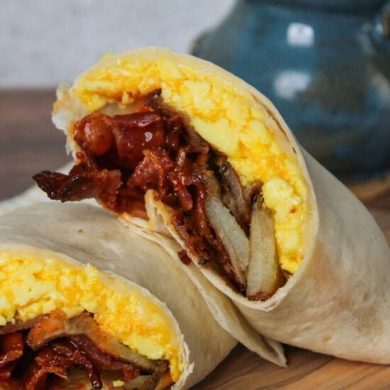 Breakfast Burritos With Potatoes