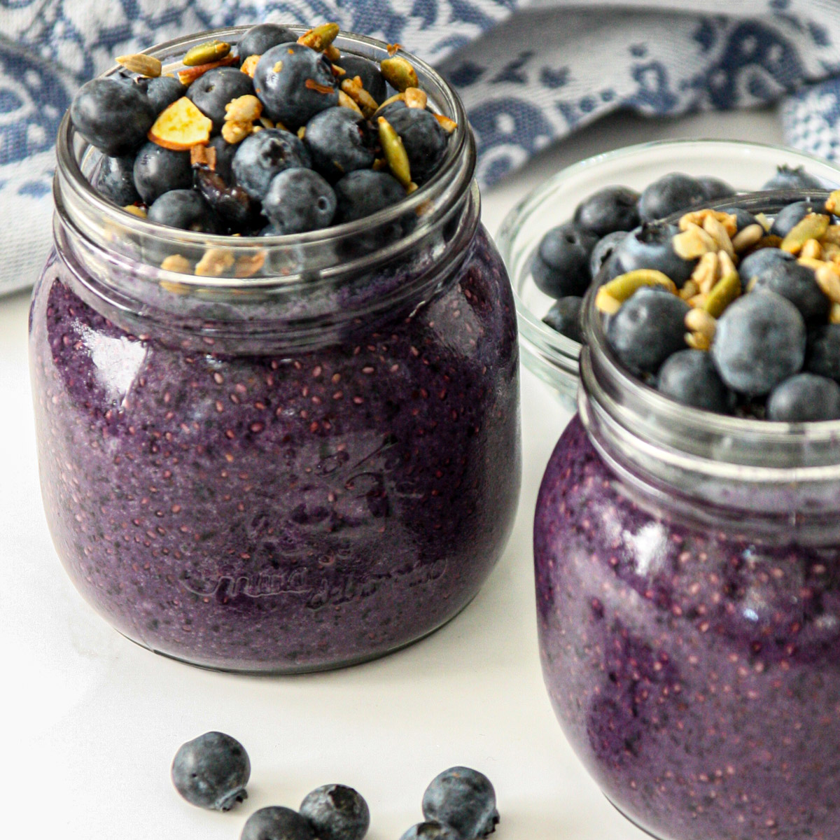 Blueberry Chia Pudding