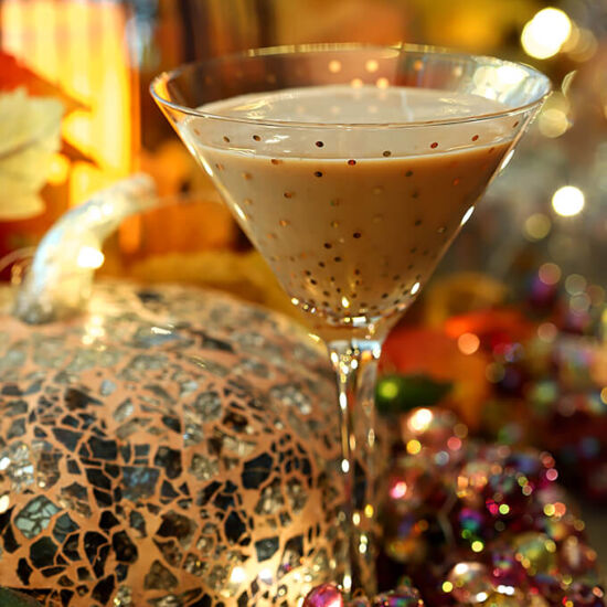 Bourbon Cocktail with Pumpkin