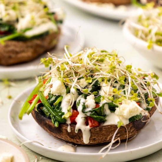 Breakfast Vegetable Stack