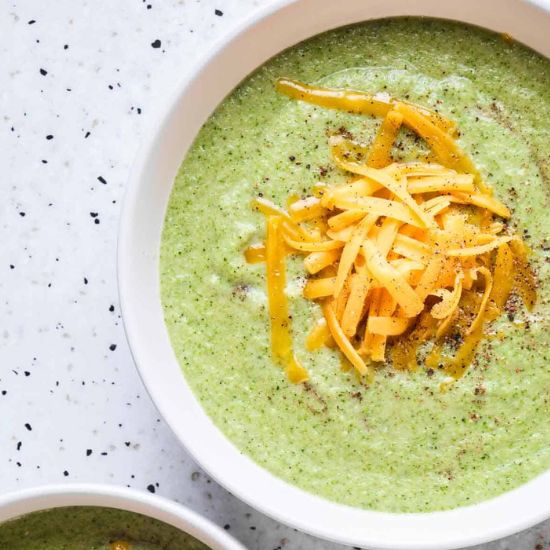 Easy Healthy Cream of Broccoli Soup