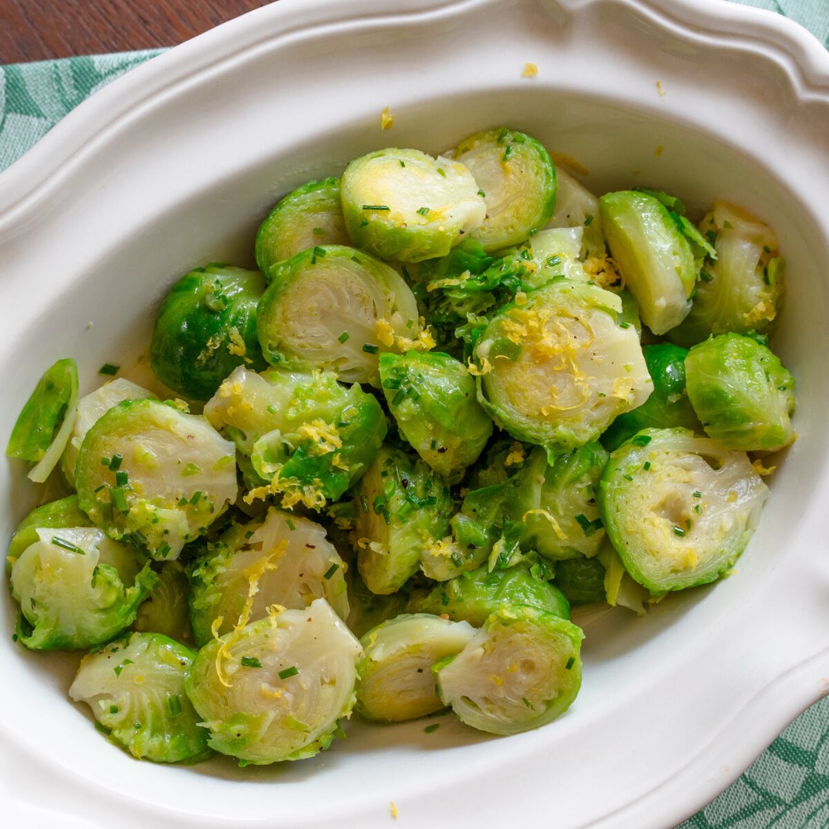 Brussels Sprouts with Lemon