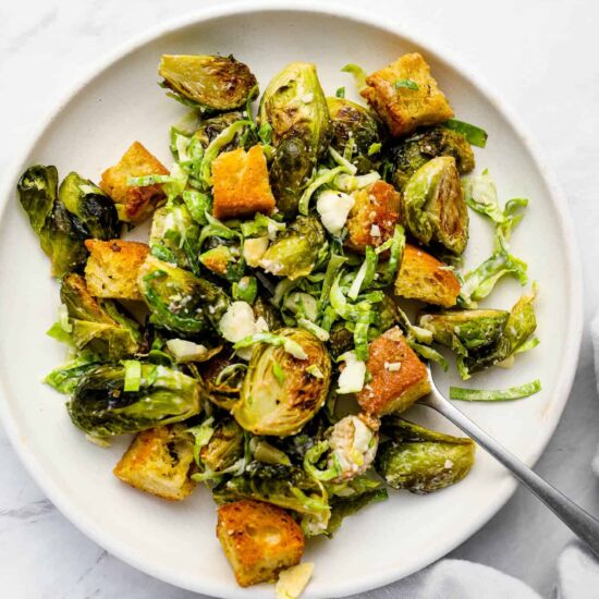 Brussels Sprout Caesar Salad