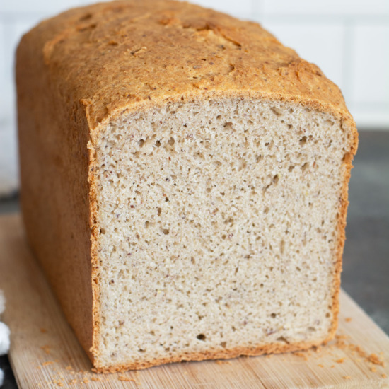 Fluffy Gluten-Free Buckwheat Bread