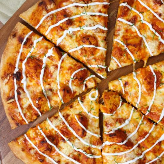 Butter Chicken Pizza